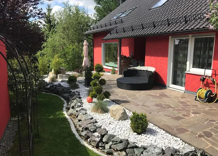 Tolle Ferienwohnung Mit Loggia In Schauenstein 100Qm Bei Hof An Der Saale Frankenwald